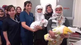 Muş'ta 2017'nin Son ve 2018'in İlk Bebekleri