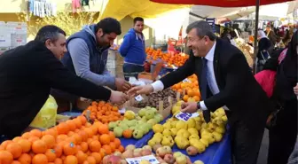 Başkan Karabacak'tan Pazar Ziyareti