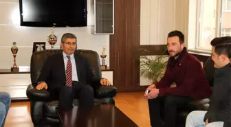 AK Parti Suşehri Gençlik Kollarından, Yüksel'e Ziyaret