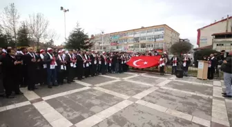 Beyşehir'de 'Sarıkamış Şehitlerini Anma Yürüyüşü' Düzenlendi