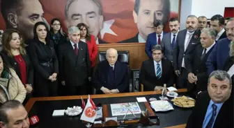 MHP Genel Başkanı Bahçeli Adana'da