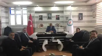 Tkdk Koordinatörü Ahmet Yazar, Başkan Ferit Karabulut'u Ziyaret Etti