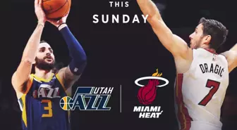 #NBASundays maçında Miami Heat evinde Utah Jazz'ı konuk ediyor!