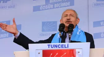 CHP Lideri Kılıçdaroğlu, Partisinin Tunceli İl Kongresine Çelenk Göndermedi