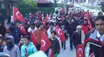 Bursa Sarıkamış Şehitleri Bursa'da Düzenlenen Yürüyüşle Anıldı