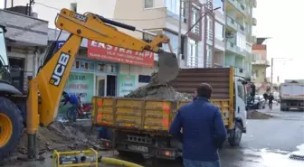 Söke Koçlar Caddesinde Düzenleme Çalışmalarına Başlandı