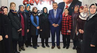 Belediye Başkanı Selahattin Gürkan'dan, Ebru İnanç'a Ziyaret