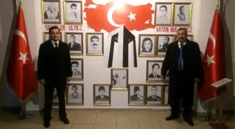 Çüngüş'te Şehitler Köşesi Yapıldı