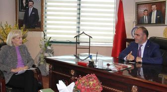 ABD Adana Konsolosu Dtb'yi Ziyaret Etti