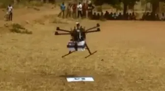 Uzaktaki Köylere İlaç Ulaştıran Drone, Afrika'da Uçuşa Başladı