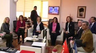 CHP Kadın Kollarından Başkan Çerçioğlu'na Ziyaret