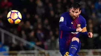 Messi Avrupa'nın 5 Büyük Liginin En Fazla Gol Atan Oyuncusu Oldu