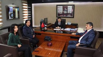 Başkan Akın ve Muhtar Duran'dan DSİ Müdürüne Ziyaret