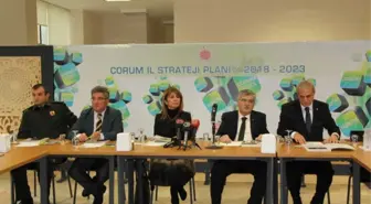 Çorum'un Strateji Planı Tanıtıldı