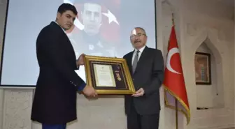 Mardin'de Şehit Yakınları ve Gazilere 'Devlet Övünç' Madalyası Verildi