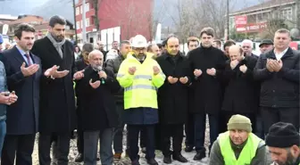 Suadiye - Çepni Mahalle Konağı Temeli Atıldı