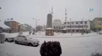 Tokat'ın Başçiftlik İlçesi'nde Kar Hasreti Sona Erdi