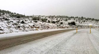 Araban'a Yılın İlk Karı Yağdı
