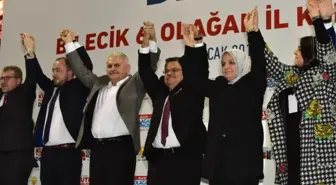 AK Parti Bilecik İl Başkanlığı Seçimleri Başbakan Binali Yıldırım'ın Katılımıyla Gerçekleştirildi