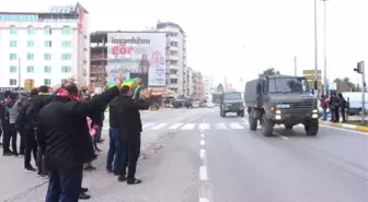 Adıyaman'dan Afrin'e Askeri Sevkiyat