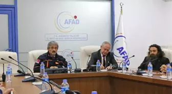 Afad'ta Acil Durum Stk'ları ile Değerlendirme Toplantısı Yapıldı