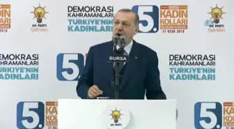 Erdoğan: 'Bursa'yı Şaha Kaldırmadan Bize Dinlenmek Haramdır'