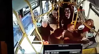 İett Şoförünün Hayat Kurtaran İlk Yardımı Kamerada