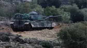 Zeytin Dalı'nın İkinci Gününde Kara Harekatı Başladı! ÖSO'ya Destek Veren Türk Tankları, Hedefleri Vuruyor