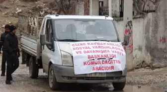 Cizre'de 6 Bin 750 Aileye Kömür Yardımı