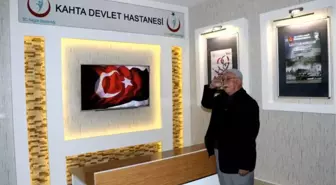 Kahta Devlet Hastanesinden 'Zeytin Dalı Harekatı'na Destek