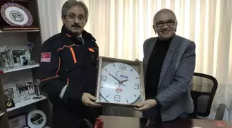 Başkan Yağan, Afad Müdürü Kaşkaş'ı Ağırladı