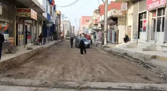 Silopi'de Cadde Onarım Çalışmaları Devam Ediyor