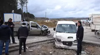 Sinop'ta Trafik Kazası: 1 Yaralı