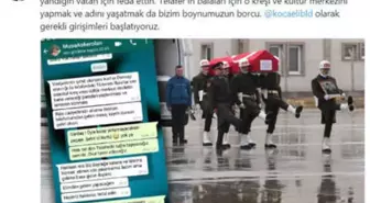 Başkan Karaosmanoğlu, Şehidimizin Vasiyetine Sahip Çıkıyor