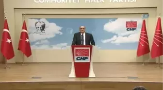 CHP'li Bingöl'den Kurultay Çalışmalarıyla İlgili Açıklama