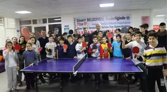 Simav'da Masa Tenisi Turnuvası
