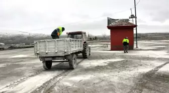 Sorgun'da Hayvan Pazarı Şap Hastalığına Karşı Dezenfekte Edildi