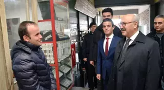 Vali Köşger, Bozdoğan'da İncelemelerde Bulundu