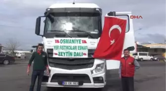 Osmaniye Mehmetçik'e 7 Ton Fıstık ve Kuru Üzüm