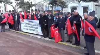 Tekirdağlı Gazilerden Zeytin Dalı Harekatı'na Destek