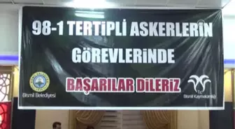 Görevlendirme Yapılan Belediyeden Asker Adaylarına Moral