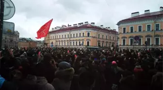 Rusya'da Alexei Navalny İçin Destek Gösterisi