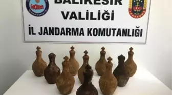 Kaçakçılara Düzenlenen Operasyonda 1 Milyon TL'lik Tarihi Eser Ele Geçirildi