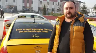 Düzceli Taksiciden Duygulandıran Hareket