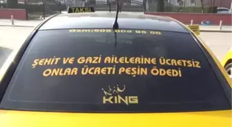 Düzceli Taksiciden Duygulandıran Hareket