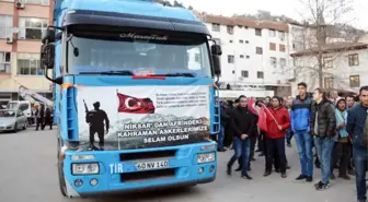 Zeytin Dalı Harekatı'na 1 Tır Su Gönderildi