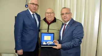 Başkan Kayda'dan 32 Yıllık Başkana Hizmet Teşekkürü