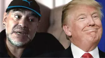 Donald Trump'a Kukla Diyen Maradona'ya ABD Vize Vermedi