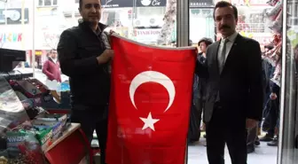 Elazığ'dan Zeytin Dalı Harekatı'na Bayraklı Destek