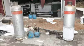 Fırında Tüp Patladı, Faciadan Dönüldü